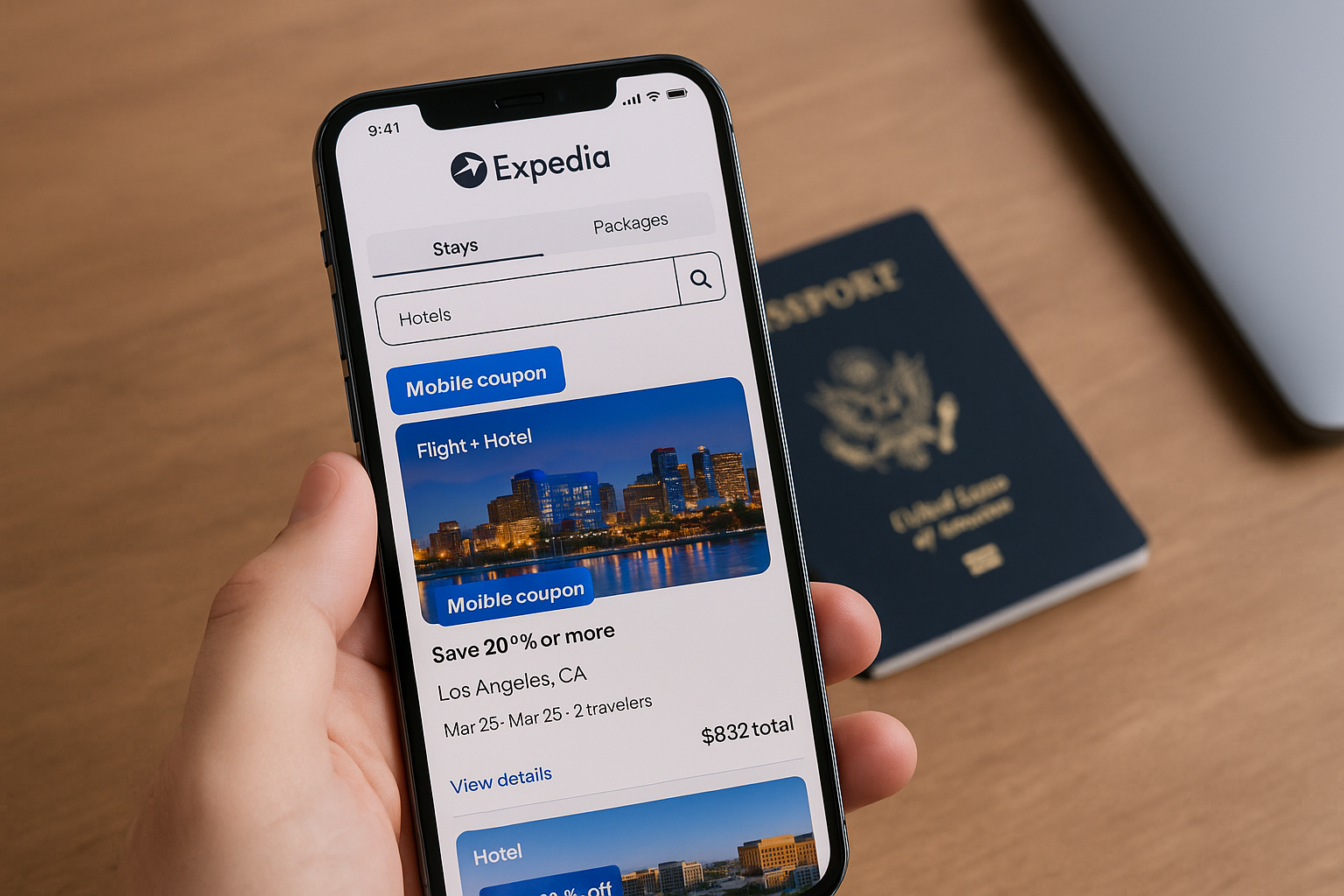 Expedia lanza cupones de descuento en vuelos y hoteles para clientes móviles