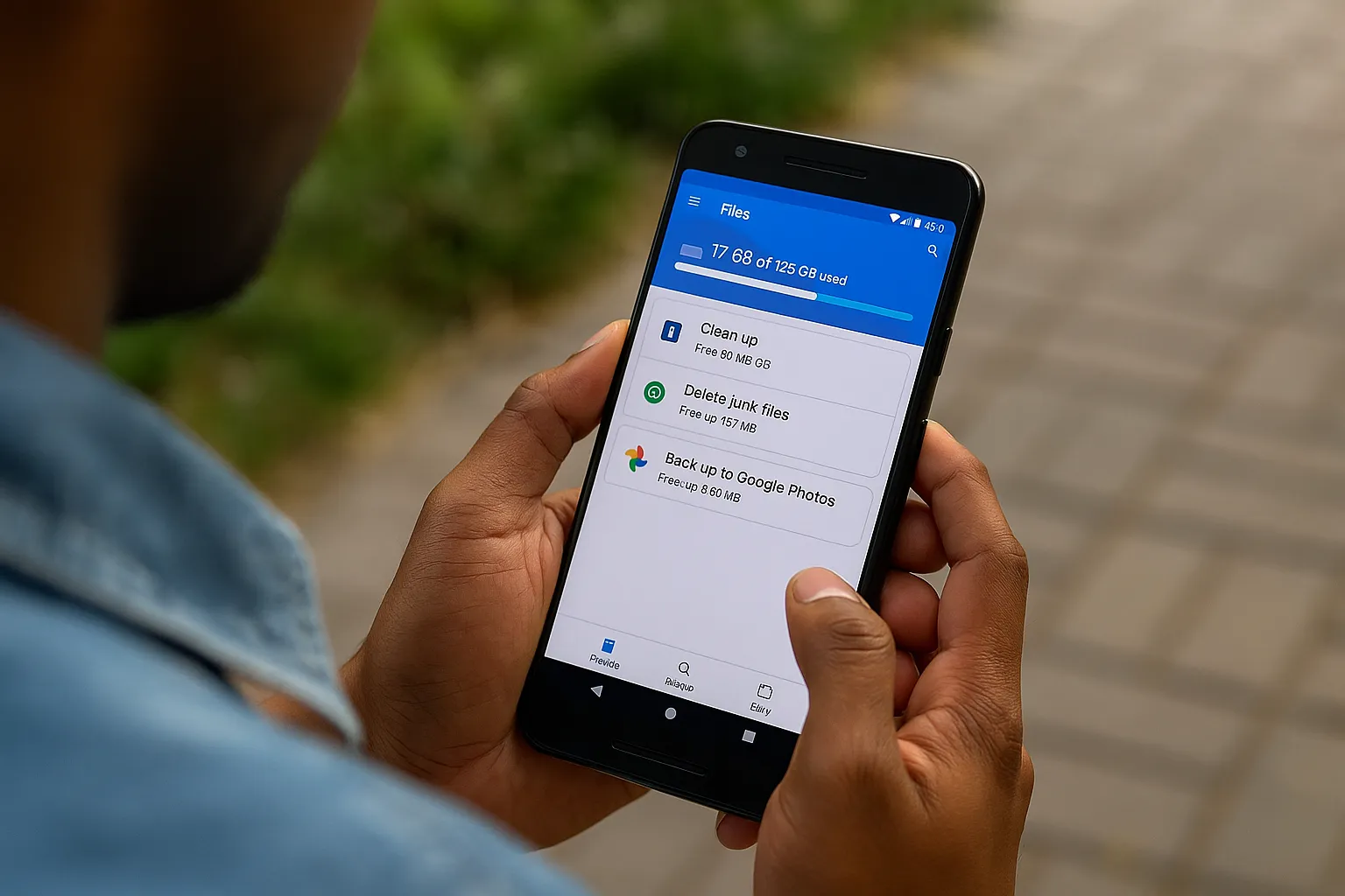 Como liberar espaço no celular sem perder fotos com o Files by Google