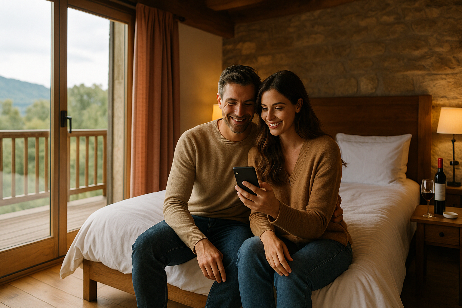 Airbnb lists accommodations with special discounts for couples' trips