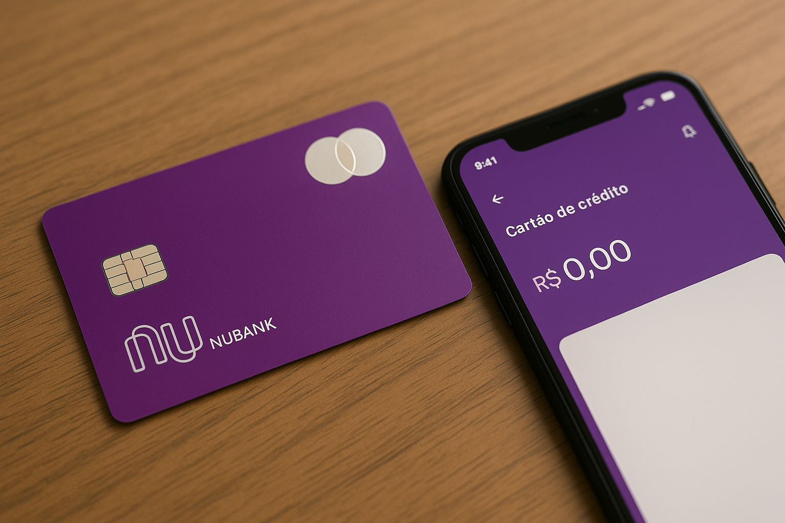 Obtenha cartão de crédito Nubank sem anuidade ou taxas