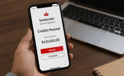Santander Banca Digital ofrece Crédito Personal Inmediato