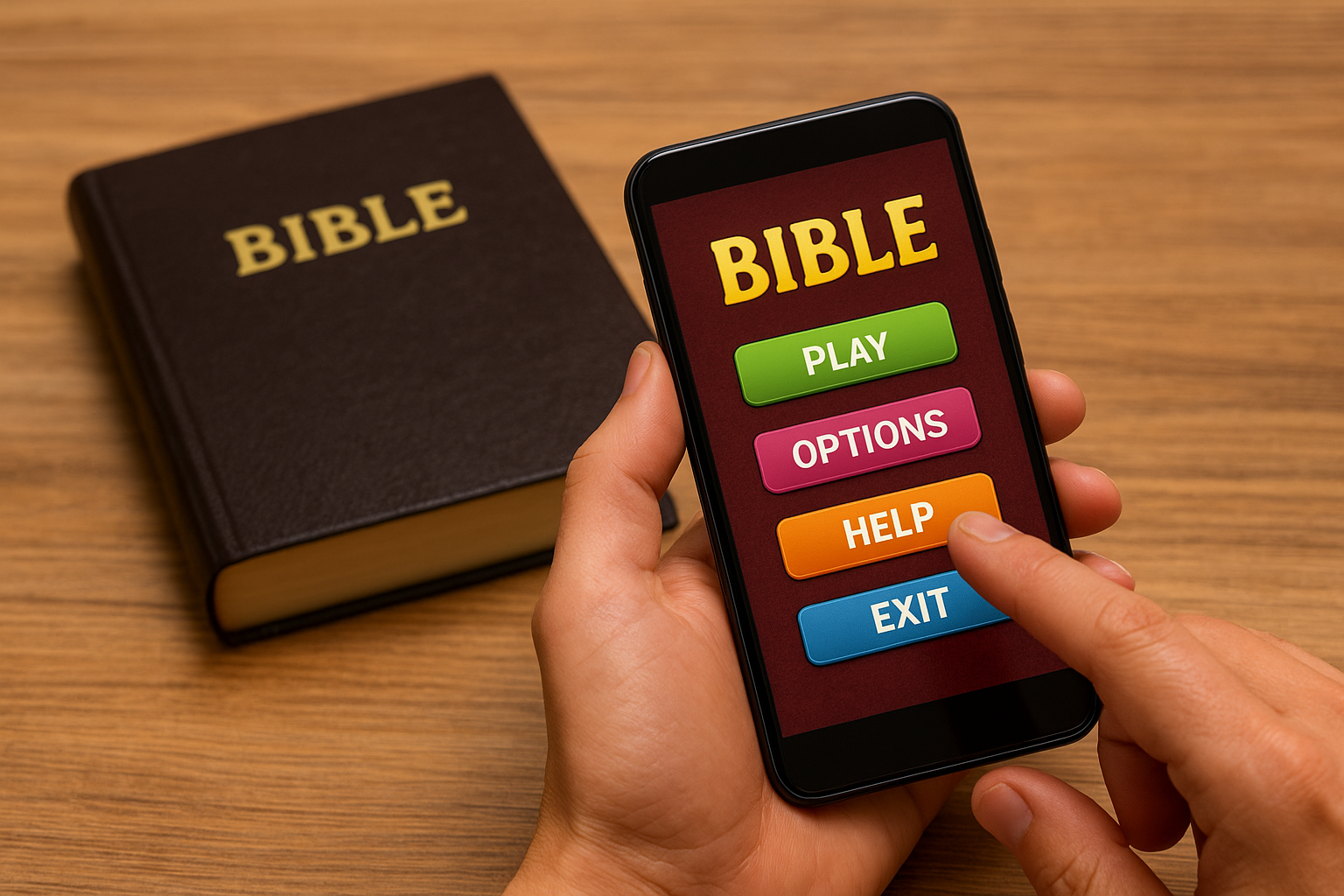 Os melhores aplicativos de jogos da Bíblia para passar o tempo