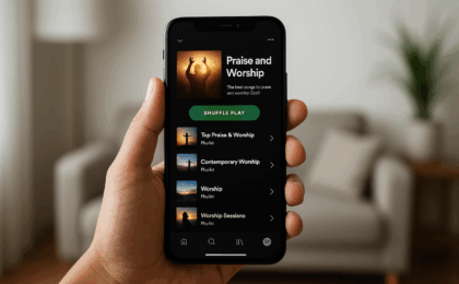 melhores aplicativos de música gospel