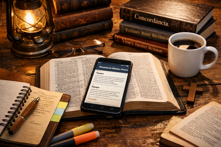 Conheça o melhor app de dicionário bíblico para seus estudos